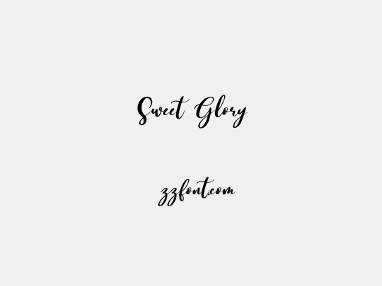 Sweet Glory