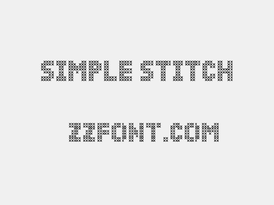 Simple Stitch