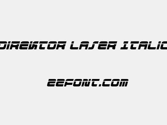 Direktor Laser Italic