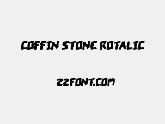Coffin Stone Rotalic
