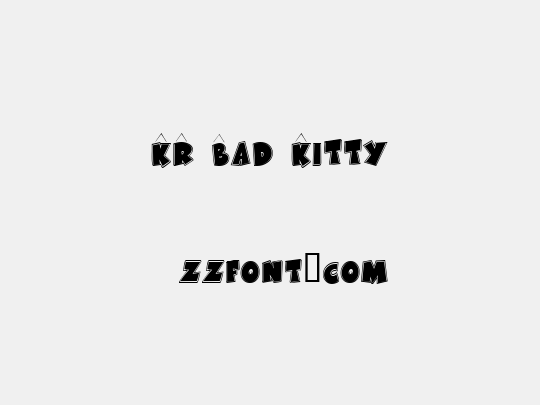KR Bad Kitty