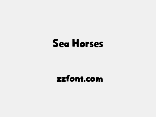 Sea Horses