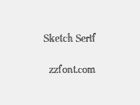 Sketch Serif