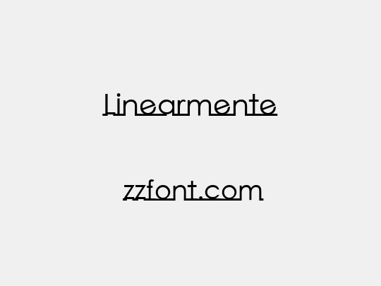 Linearmente