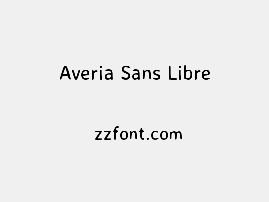 Averia Sans Libre