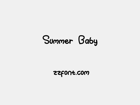 Summer Baby