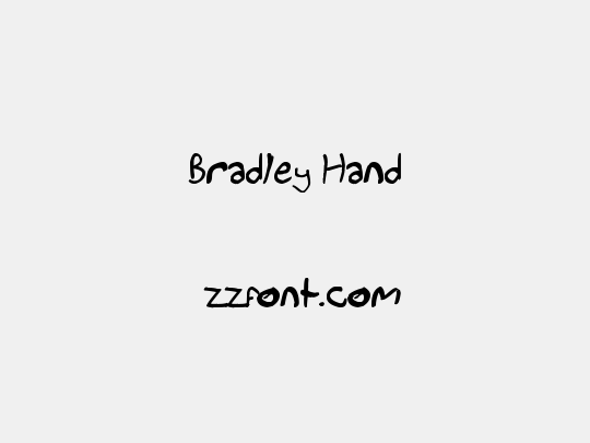 Bradley Hand