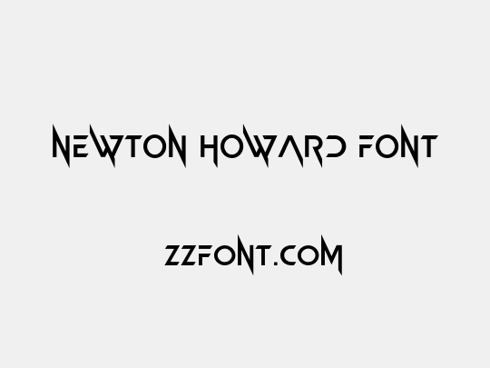Newton Howard Font