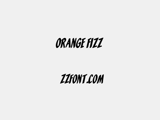 Orange Fizz