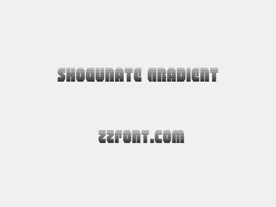 Shogunate Gradient