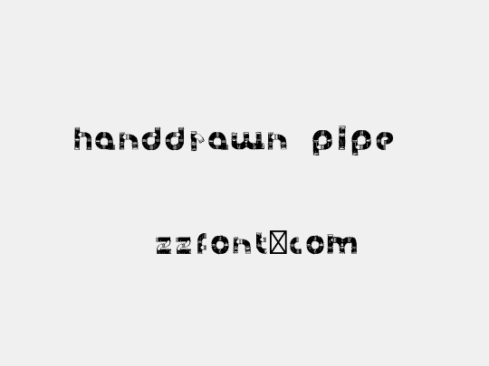 Handdrawn Pipe 
