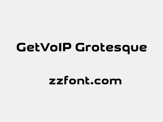 GetVoIP Grotesque