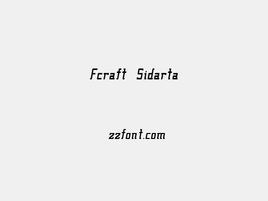 Fcraft Sidarta