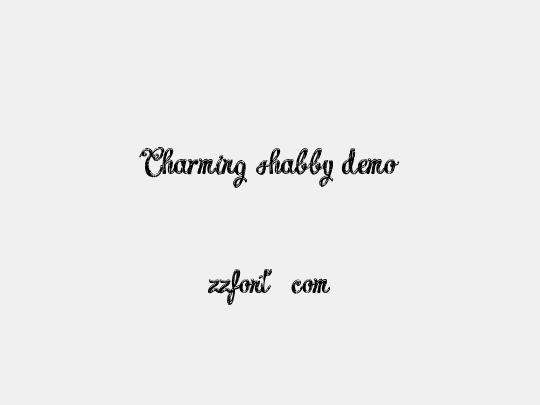 Charming shabby demo