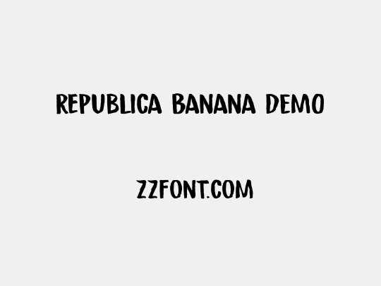 Republica Banana DEMO
