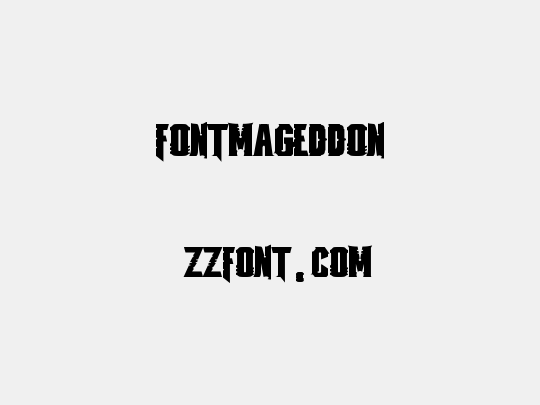 fontmageddon