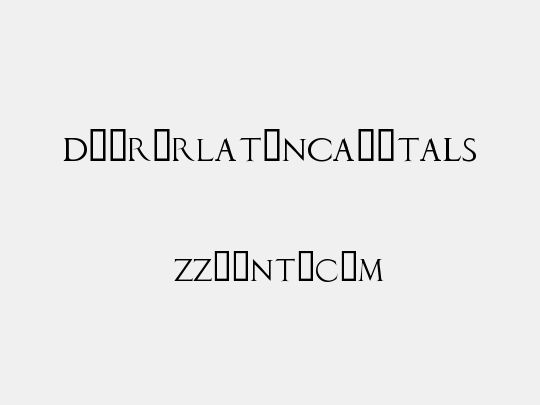 DuererLatinCapitals