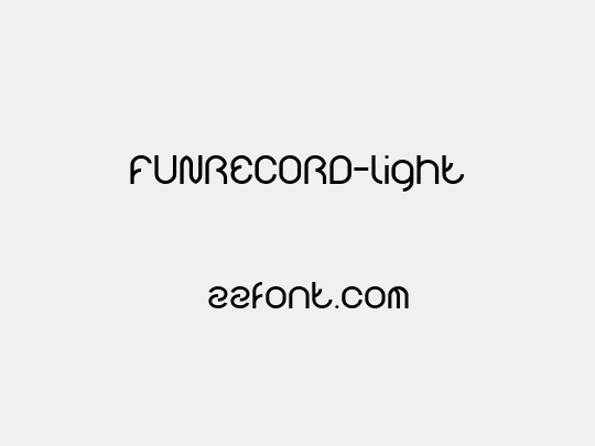 FUNRECORD-light