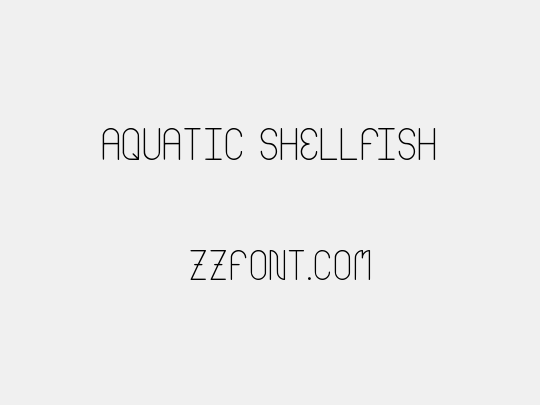 Aquatic Shellfish