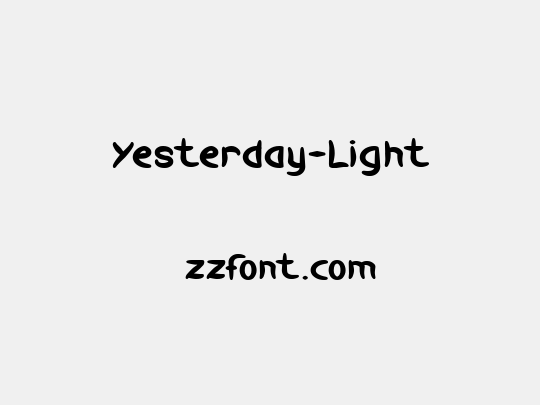 Yesterday-Light