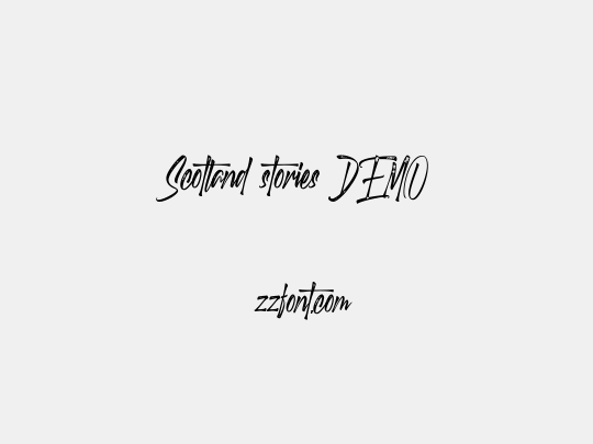 Scotland stories DEMO
