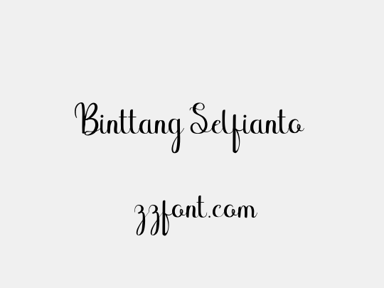 Binttang Selfianto