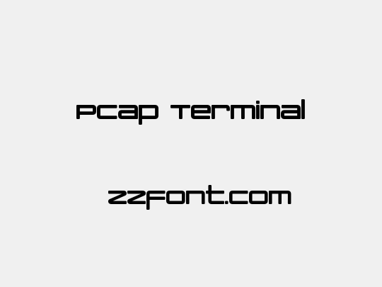 PCap Terminal