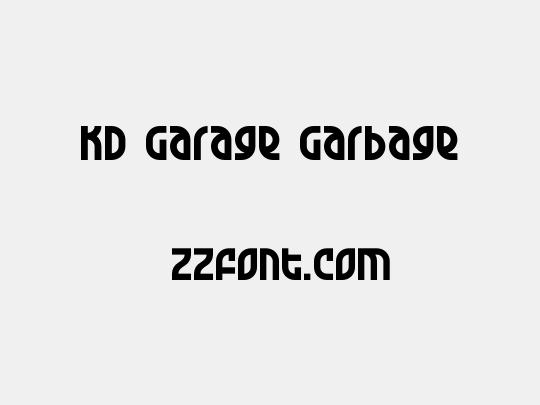 KD Garage Garbage