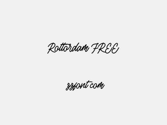 Rottordam FREE