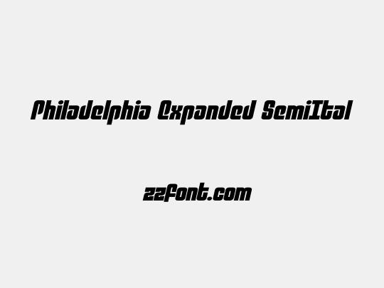 Philadelphia Expanded SemiItal