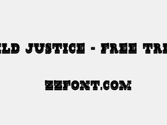 Wild Justice - Free Trial