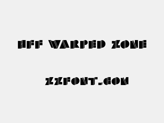 HFF Warped Zone