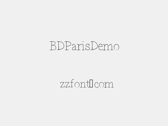 BDParisDemo