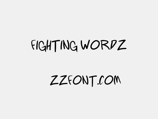 Fighting wordz