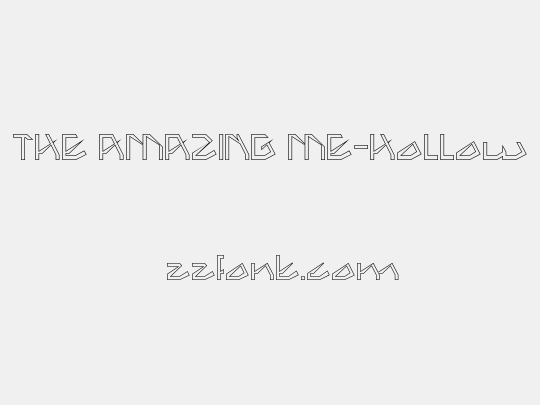 THE AMAZING ME-Hollow