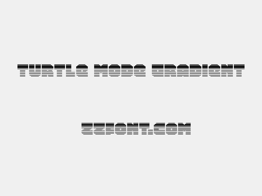 Turtle Mode Gradient