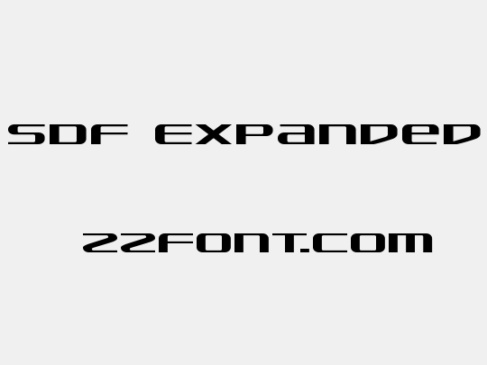 SDF Expanded
