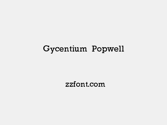 Gycentium Popwell
