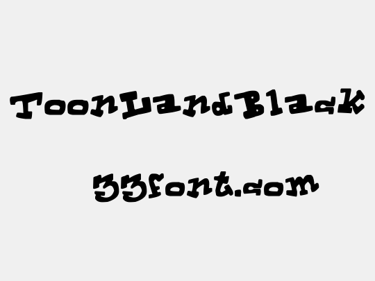 ToonLandBlack