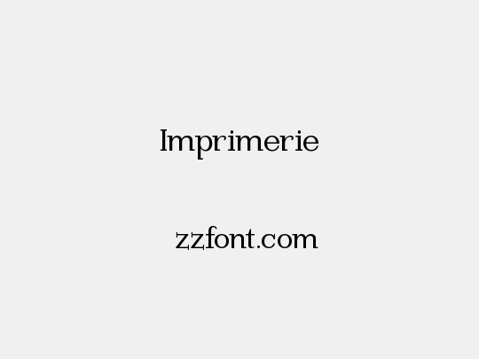 Imprimerie