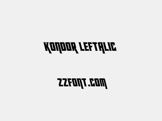 Kondor Leftalic