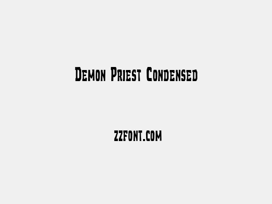 Demon Priest Condensed