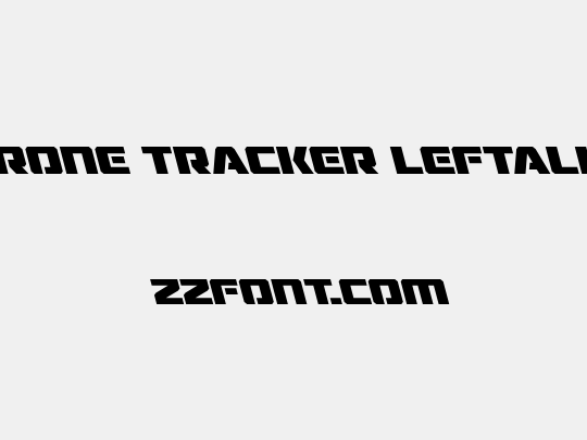 Drone Tracker Leftalic