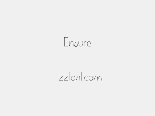 Ensure