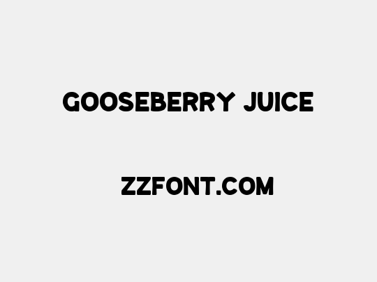 Gooseberry Juice