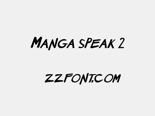 Manga speak 2