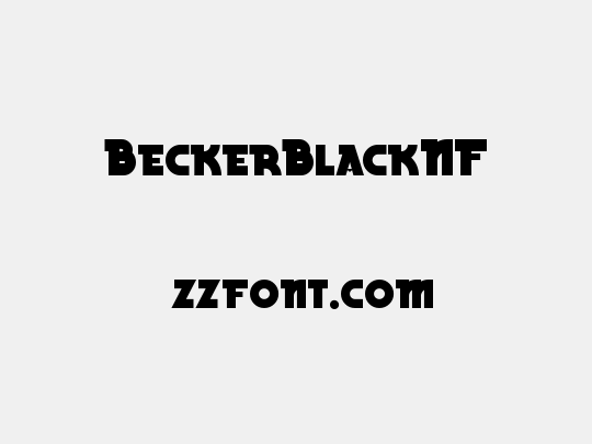 BeckerBlackNF