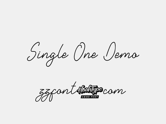 Single One Demo