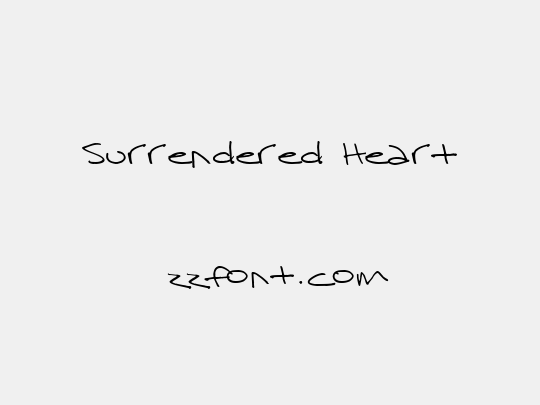 Surrendered Heart