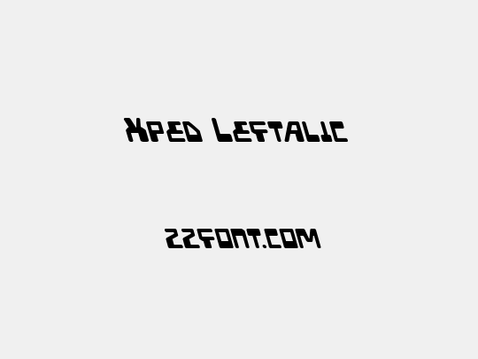 Xped Leftalic